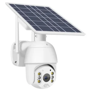 UBOX Solar CCTV Camera PTZ 4MP Single Lens – Smart 4G/WiFi Outdoor Security Camera