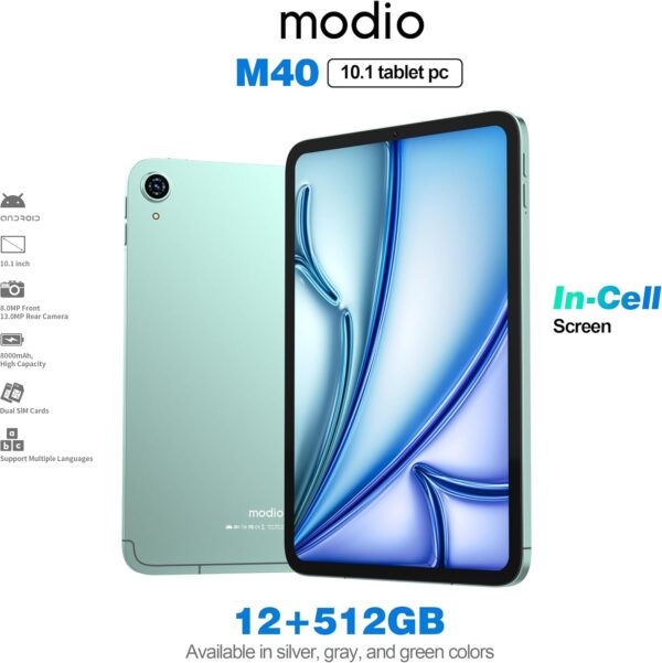 Modio M40 Android 5G Tablet - Image 2