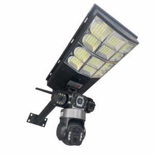 Triple V380 3 Screen 4G Solar Security PTZ Camera with Floodlight
